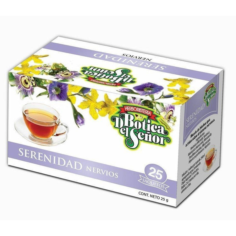 Té Serenidad Botica Del Señor 25 Saquitos