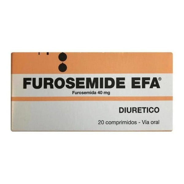 Furosemide Efa 20 Comprimidos