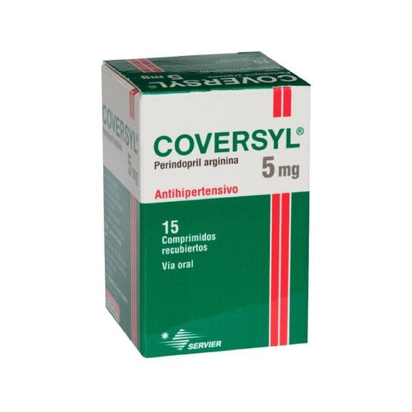 Coversyl 5 Mg 15 Comprimidos