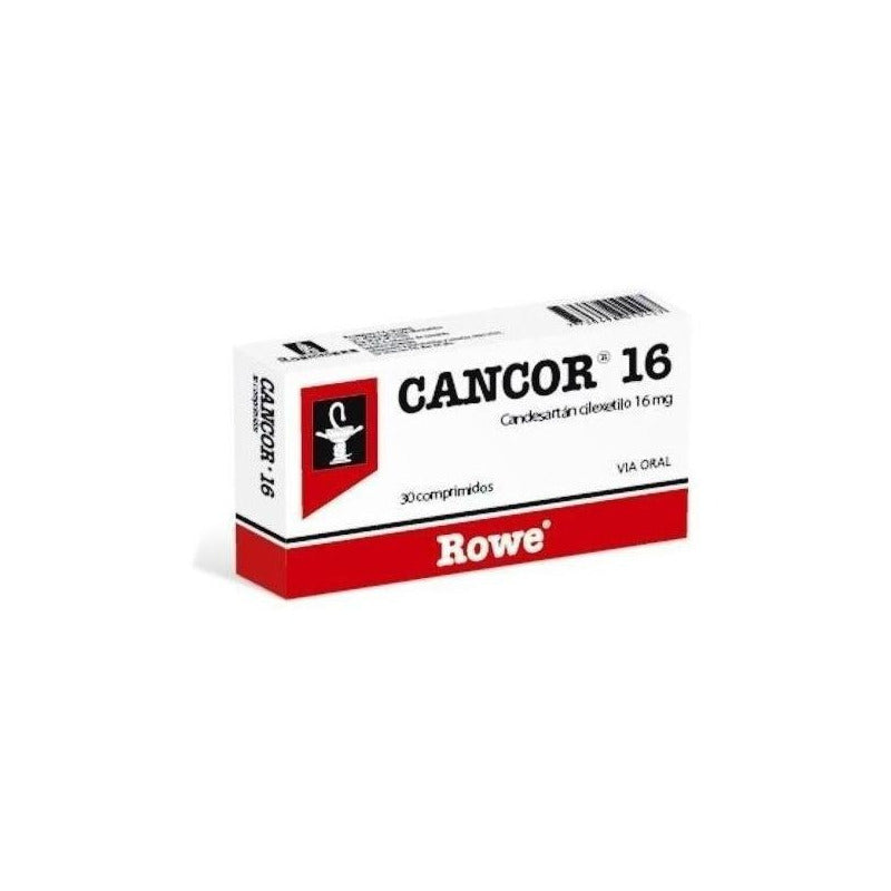 Cancor  16 Mg   30 Comprimidos