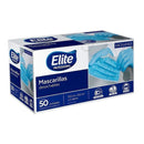 Tapaboca Elite X 50 Unidades Celestes