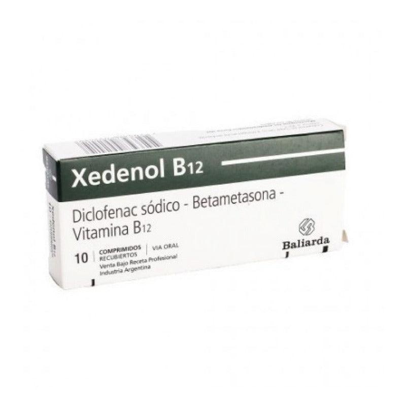 Xedenol B12 10 Comprimidos - Farmacia Rex