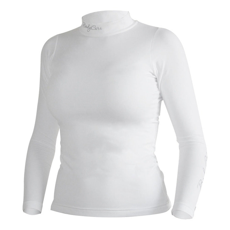 Remera Térmica Manga Larga  Mujer Blanca | Bodycare