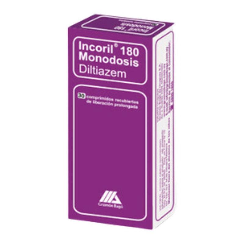 Incoril Monodosis 180 Mg 30 Comprimidos - Farmacia Rex