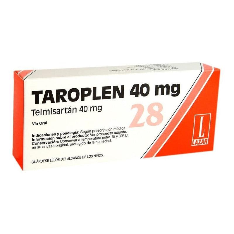 Taroplen 40 Mg  28 Comprimidos - Farmacia Rex