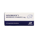 Novoblock 5 Mg 30 Comprimidos | Bisoprolol - Farmacia Rex