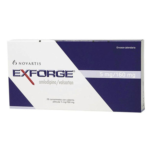 Exforge 5/160 Mg  28  Comprimidos - Farmacia Rex