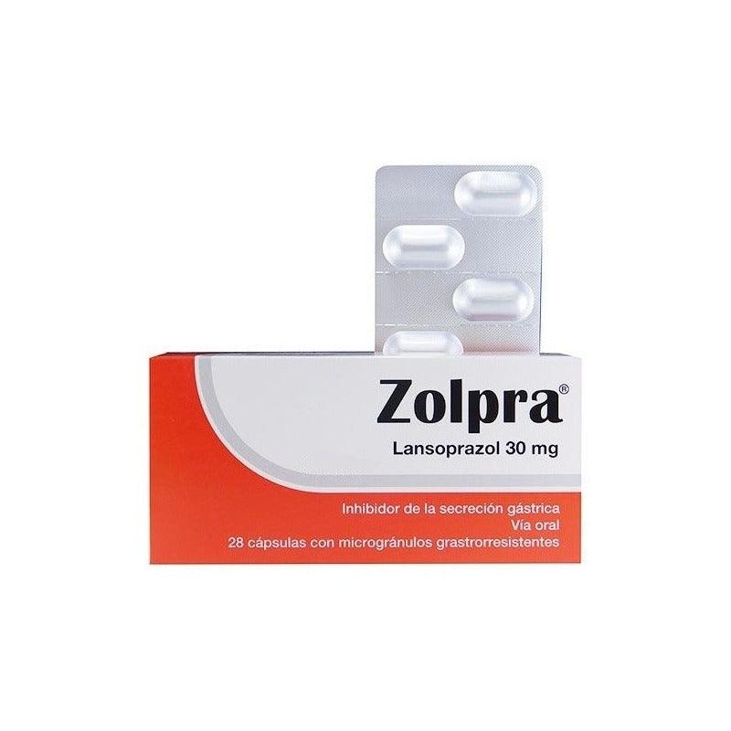 Zolpra 30 Mg  28 Capsulas - Farmacia Rex