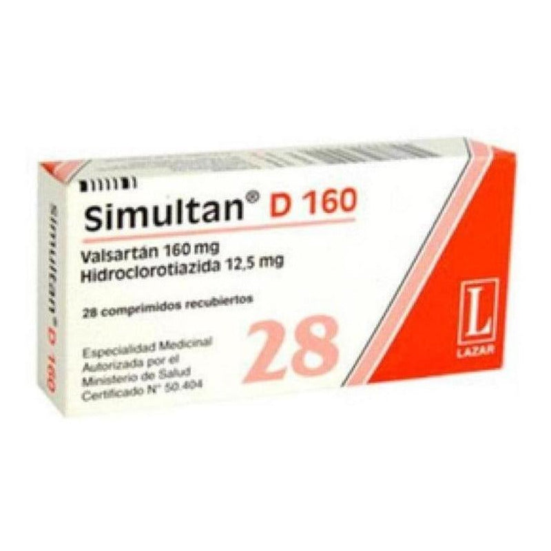 Simultan D 160 Mg  28 Comprimidos