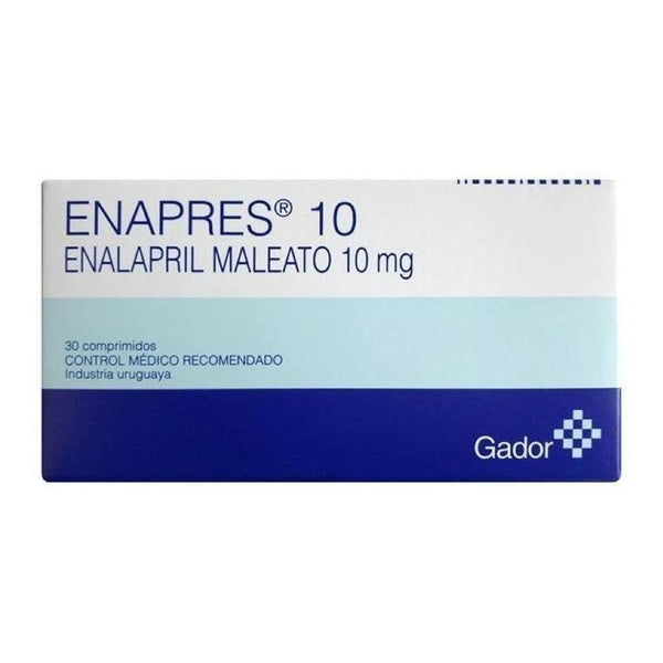 Enapres 10 Mg 30 Comprimidos