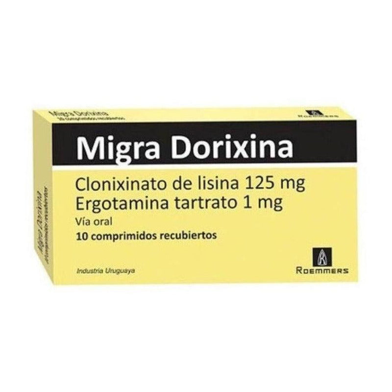 Migra Dorixina 10 Comprimidos