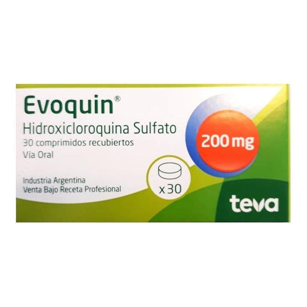 Evoquin 200  Mg  30 Comprimidos