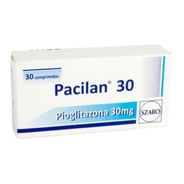 Pacilan 30 Mg 30 Comprimidos