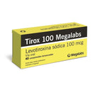 Tirox 100 Mg  40 Comprimidos | T4 Levotiroxina