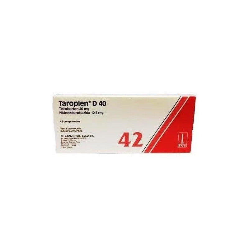 Taroplen D 40 Mg 42 Comprimidos