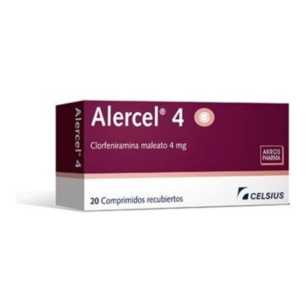 Alercel 4 Mg X 20 Comprimidos - Farmacia Rex