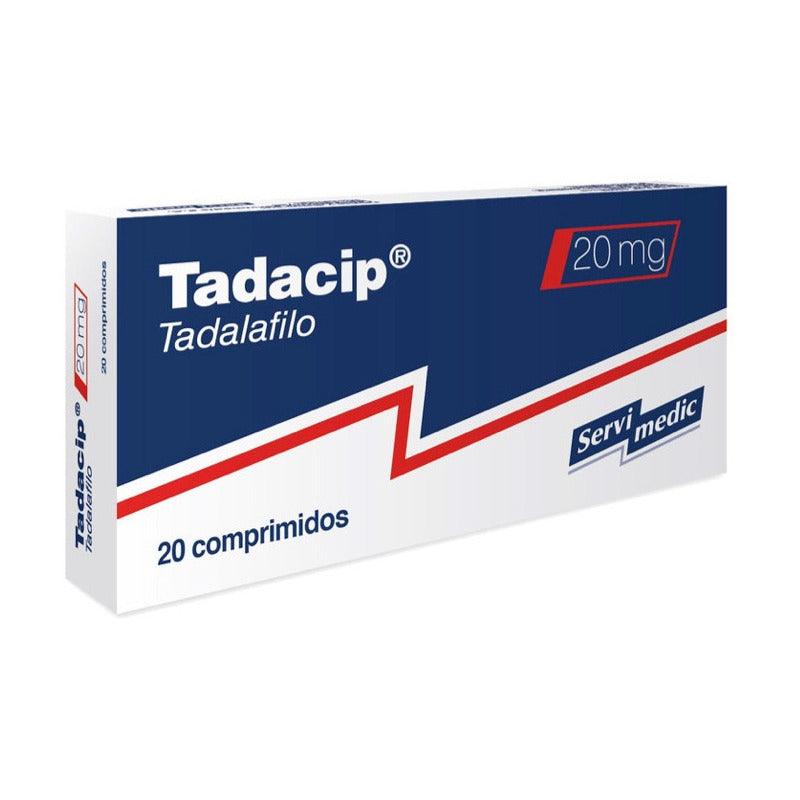 Tadacip 20 Mg 20 Comprimidos | Tadalafilo - Farmacia Rex