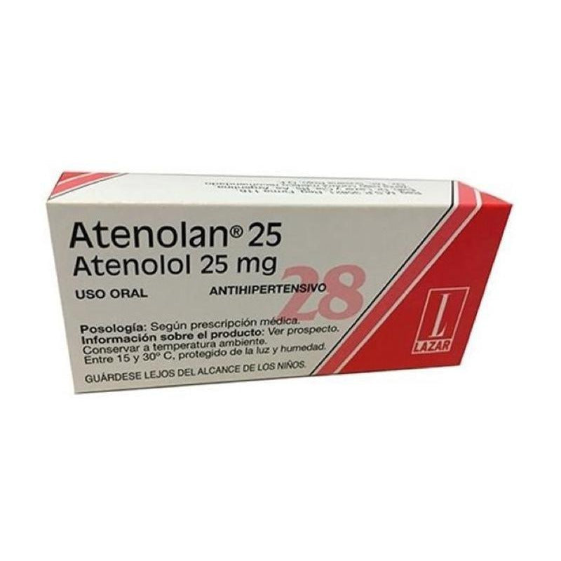 Atenolan Lazar 25 X 28 Comprimidos