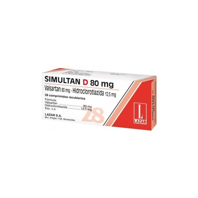 Simultan D 80 Mg  28 Comprimidos - Farmacia Rex