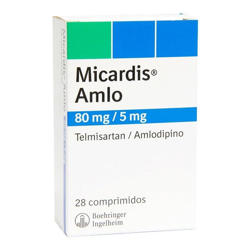 Micardis Amlo 80/5 Mg  28 Comprimidos - Farmacia Rex