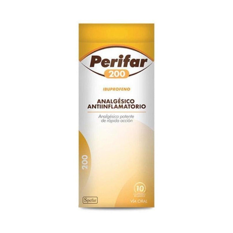 Perifar 200 Mg 10 Comprimidos