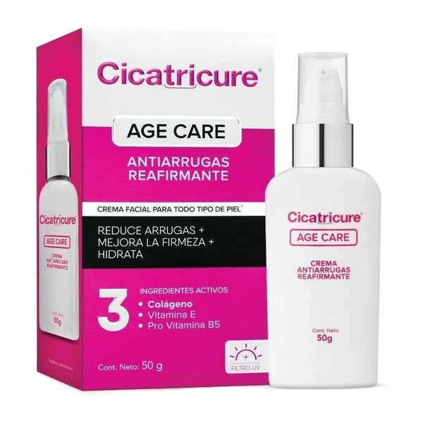 Cicatricure Age Care Antiarrugas Reafirmante Facial 50g