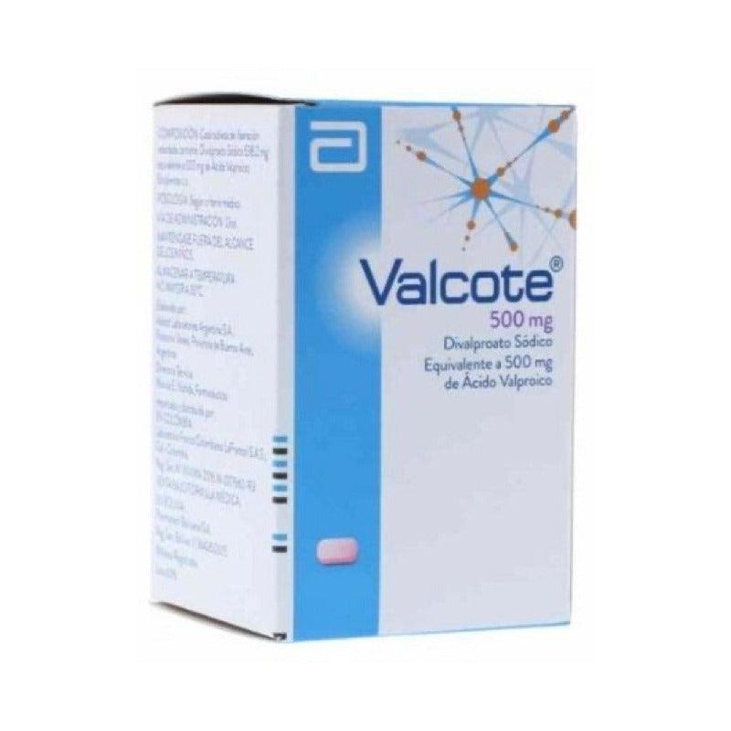 Valcote 500 Mg  20 Comprimidos - Farmacia Rex