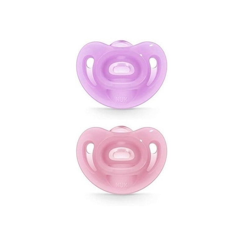 Chupete Nuk Sensitive 6m+rosa Bebés Y Niños - Farmacia Rex