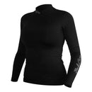 Remera Térmica Manga Larga  Mujer Negra | Bodycare