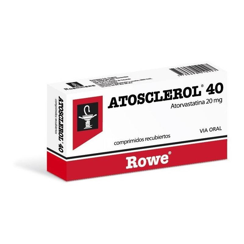 Atosclerol 40mg   30 Comprimidos - Farmacia Rex