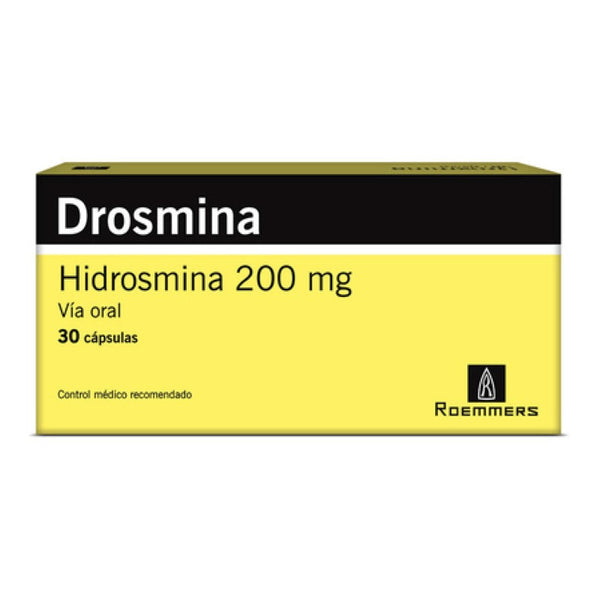 Drosmina 30 Cápsulas - Farmacia Rex