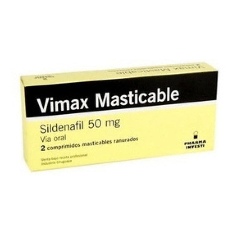 Vimax Masticable 50 Mg 2 Comprimidos | Sildenfil