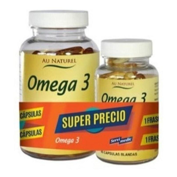 Omega 3 Servimedic 100 + 40 Cápsulas