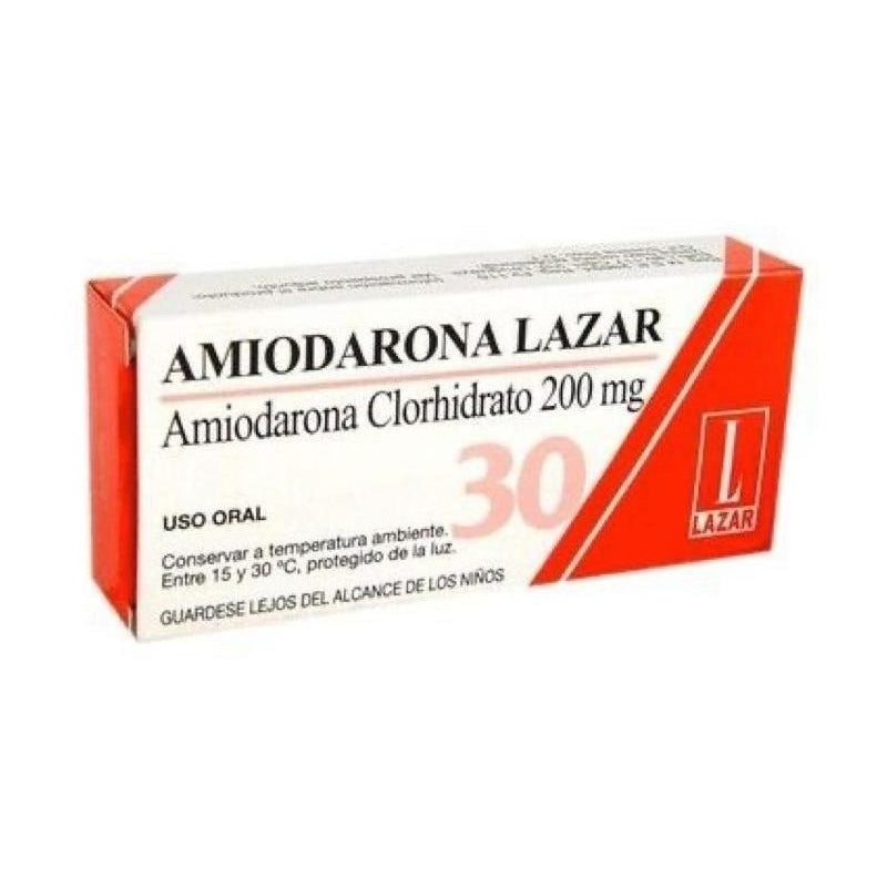 Amiodarona Lazar X 30 Comprimidos