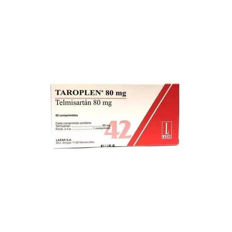 Taroplen 80 Mg  42 Comprimidos