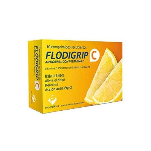 Flodigrip C 10 Comprimidos