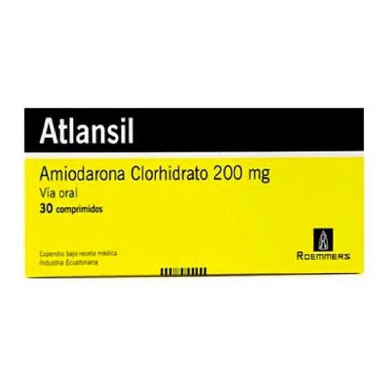 Atlansil 200mg X 30 Comprimidos