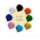 Tapa Bocas Kn95 N95 X 20 Unidades Barbijo Tapabocas Colores