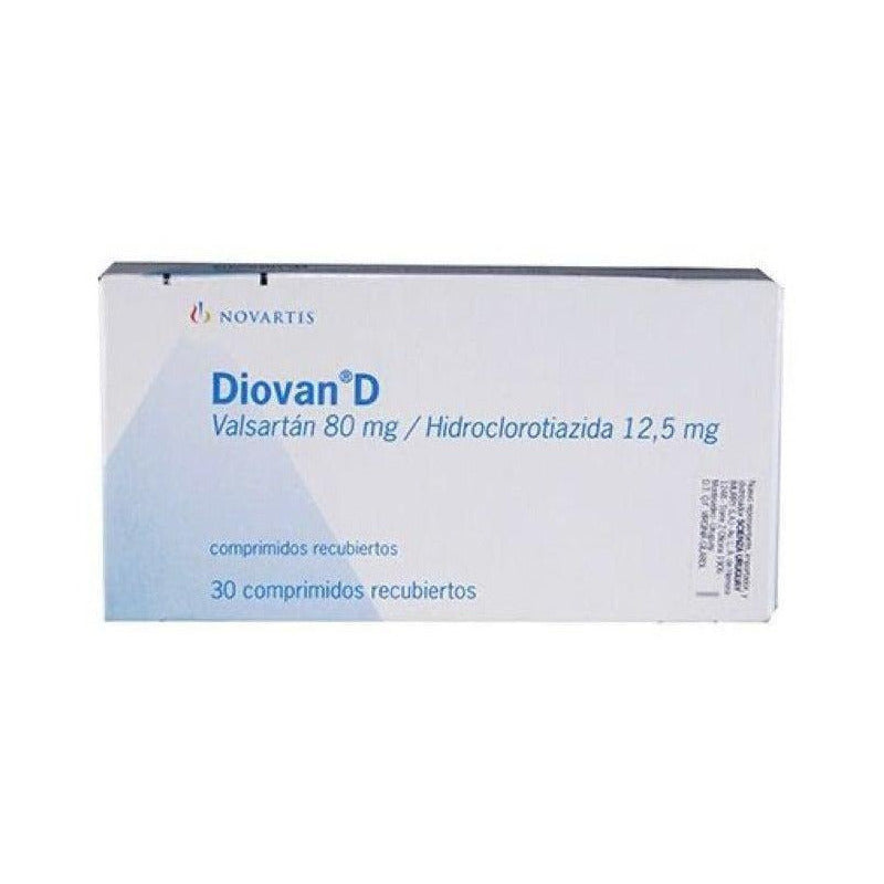 Diovan D 80 Mg 30 Comprimidos