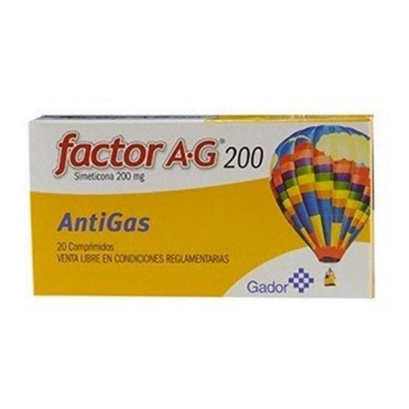 Factor Ag 200 Mg 20 Comprimidos