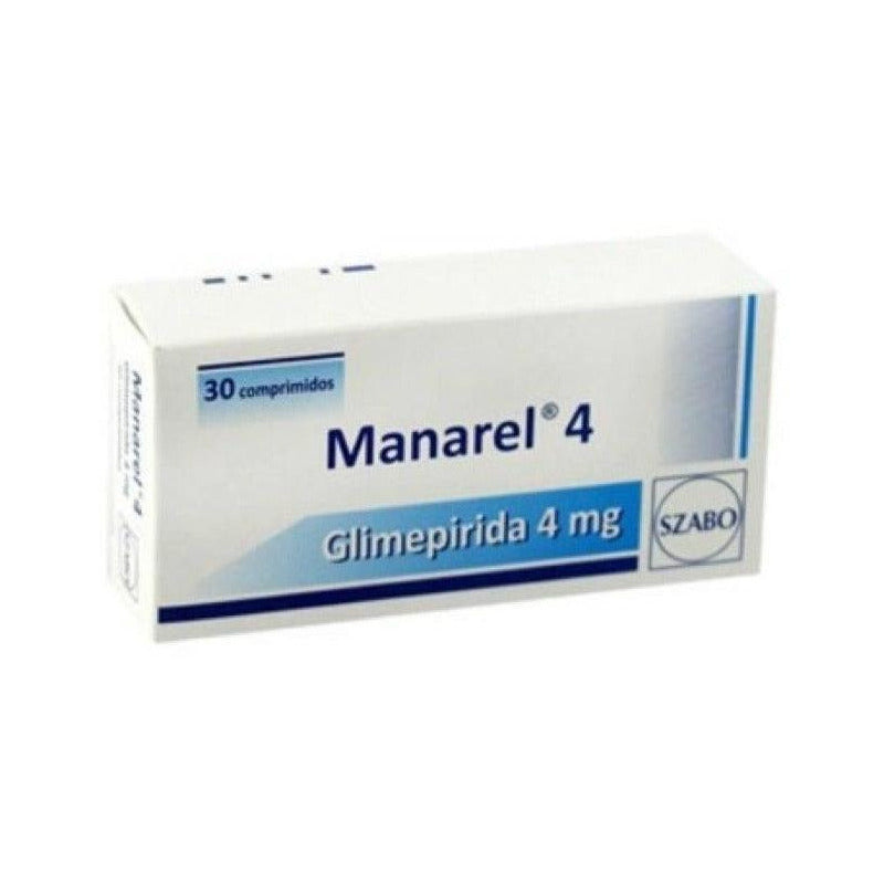 Manarel 4 Mg 30 Comprimidos