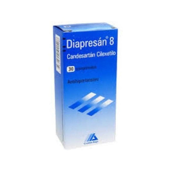 Diapresan 8 Mg X 30 Comprimidos