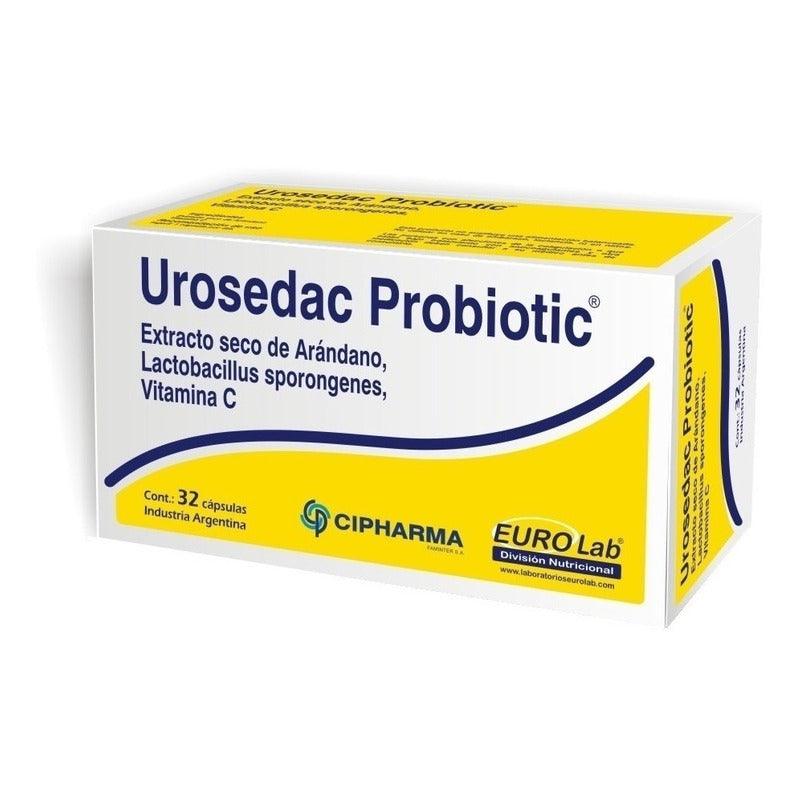 Urosedac  Probiotic 32 Capsulas - Farmacia Rex