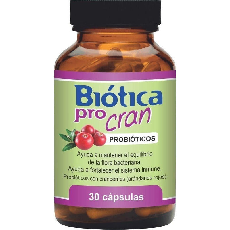 Biótica Pro Cran 30 Cápsulas | Probiótico