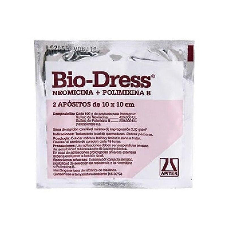 Bio Dress 2 Apositos 10cm X 10cm