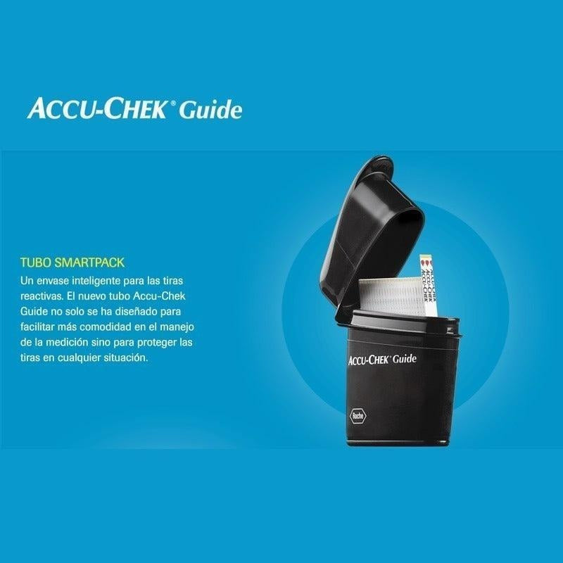 Accu-chek Guide Kit Glucometro Medidor Glicemia Roche