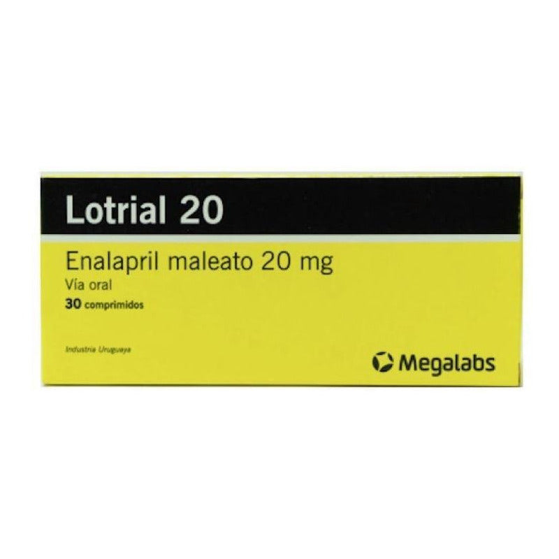 Lotrial 20 Mg  30 Comprimidos
