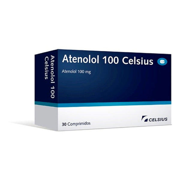 Atenolol Celsius 100 Mg X 30 Comprimidos