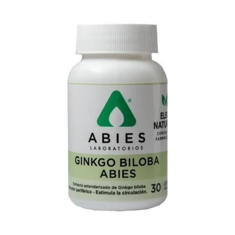 Ginkgo Biloba 80mg Abies 30 Cápsulas