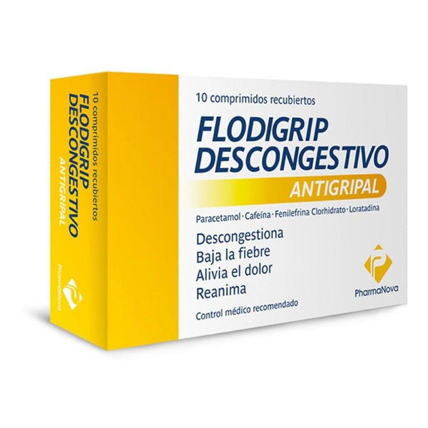 Flodigrip Descongestivo X 10 Comp